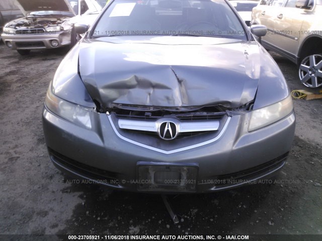 19UUA66215A078686 - 2005 ACURA TL GRAY photo 6