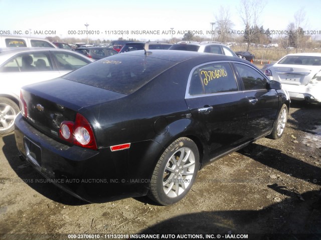 1G1ZE5EU6BF373215 - 2011 CHEVROLET MALIBU LTZ 黑色 照片 4