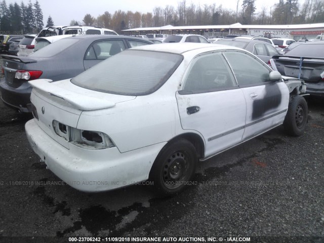 JH4DB7645RS003099 - 1994 ACURA INTEGRA RS WHITE photo 4