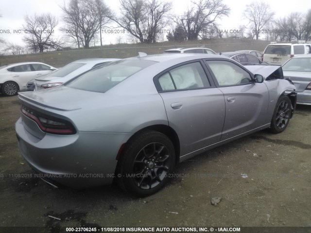 2C3CDXJG8JH115758 - 2018 DODGE CHARGER GT GRAY photo 4