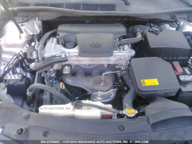 4T1BF1FK4DU227966 - 2013 TOYOTA CAMRY L/SE/LE/XLE Gümüş foto 10
