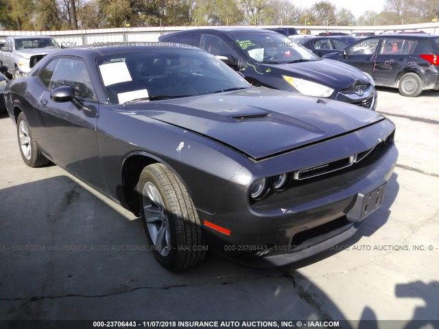 2C3CDZAG8GH239999 - 2016 DODGE CHALLENGER SXT GRAY photo 1