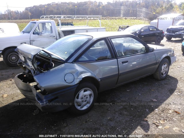 1G1JC1442R7255888 - 1994 CHEVROLET CAVALIER VL/RS GRAY photo 4