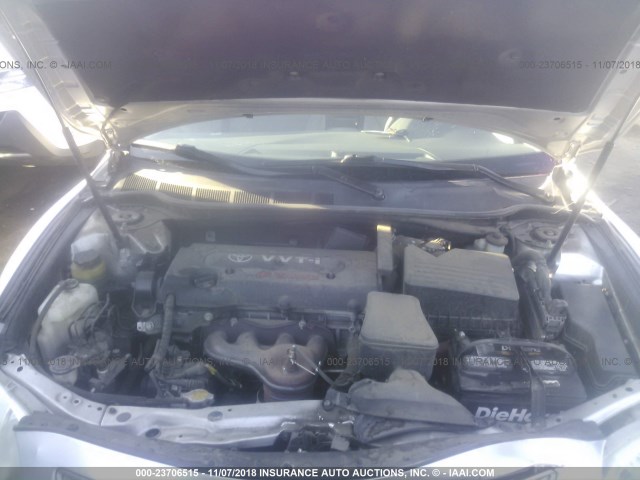 4T4BE46K99R096888 - 2009 TOYOTA CAMRY SE/LE/XLE 银色 照片 10