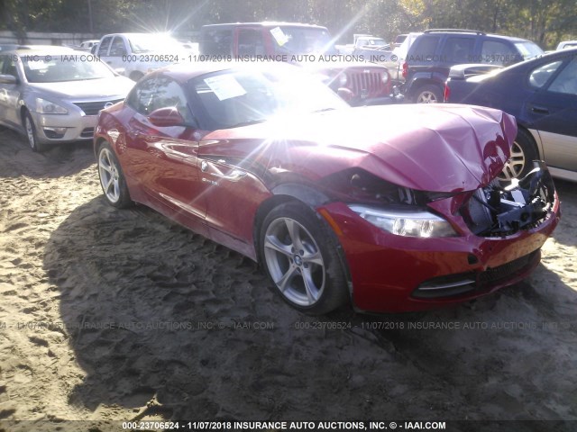 WBALL5C57FJ997748 - 2015 BMW Z4 SDRIVE28I RED photo 1