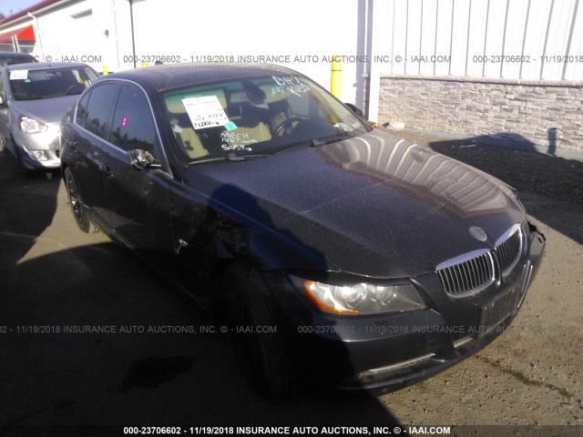 WBAVD33586KV66632 - 2006 BMW 330 XI BLACK photo 1