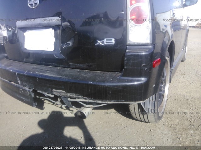 JTLKT334364105797 - 2006 TOYOTA SCION XB Қара фото 6