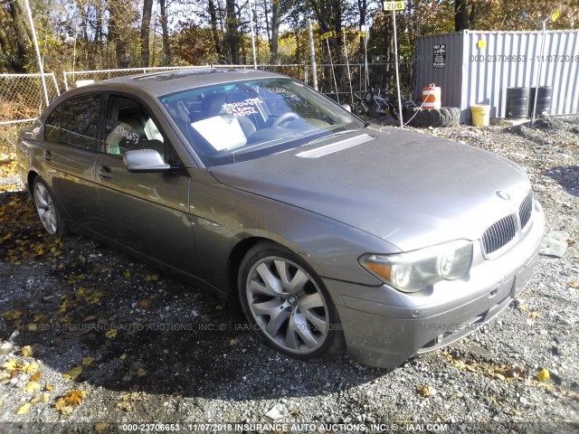 WBAGN63544DS52596 - 2004 BMW 745 LI TAN photo 1