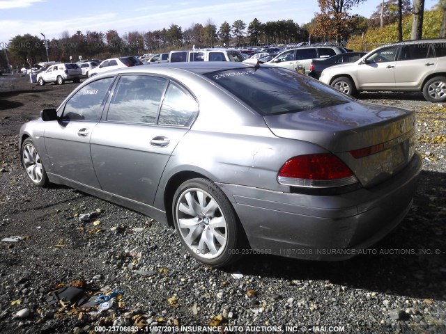 WBAGN63544DS52596 - 2004 BMW 745 LI TAN photo 3