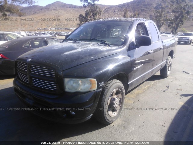 3D3KA28D93G753669 - 2003 DODGE RAM 2500 ST/SLT BLACK photo 2