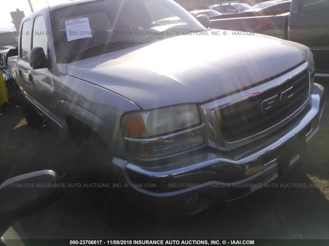 2GTEK13T751122684 - 2005 GMC NEW SIERRA K1500 SILVER photo 1