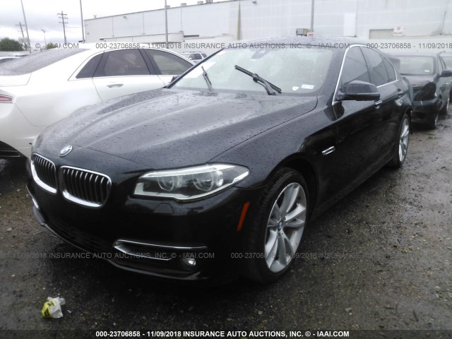 WBA5B1C51ED483248 - 2014 BMW 535 I BLACK photo 2