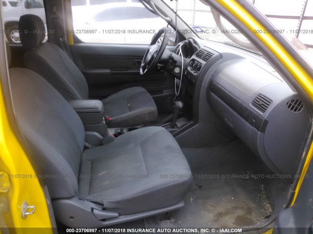 5N1ED28T72C592269 - 2002 NISSAN XTERRA XE/SE YELLOW photo 5