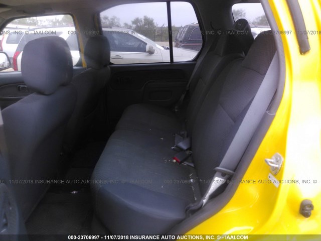 5N1ED28T72C592269 - 2002 NISSAN XTERRA XE/SE YELLOW photo 8