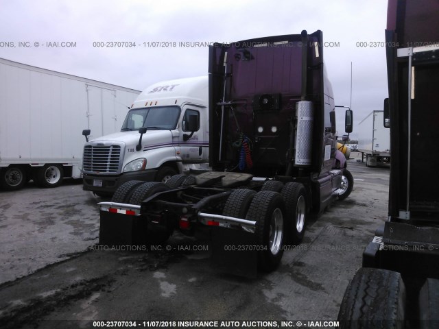 3HSDJSJR4DN308381 - 2013 INTERNATIONAL PROSTAR RED photo 4