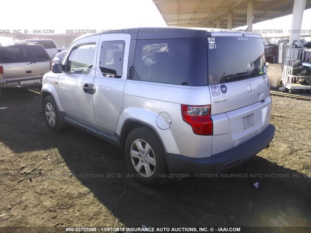 5J6YH1H79AL005002 - 2010 HONDA ELEMENT EX SILVER photo 3