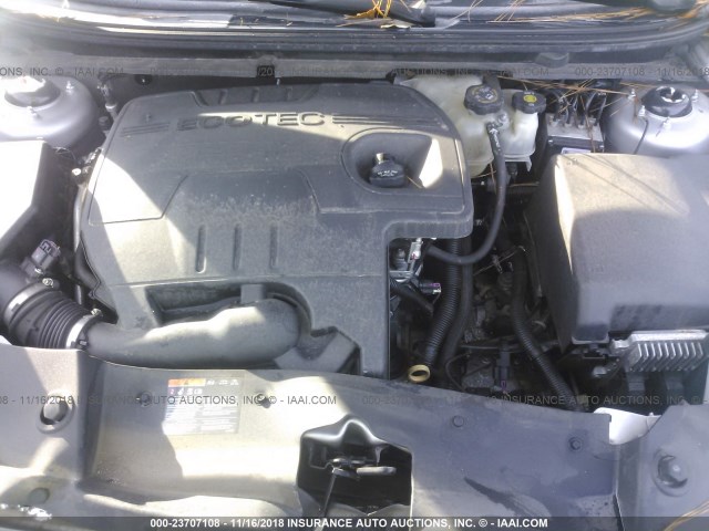 1G1ZA5EU4CF215436 - 2012 CHEVROLET MALIBU LS Boz foto 10