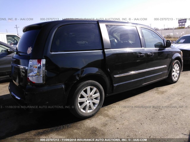 2C4RC1BG5DR691097 - 2013 CHRYSLER TOWN & COUNTRY TOURING BLACK photo 4