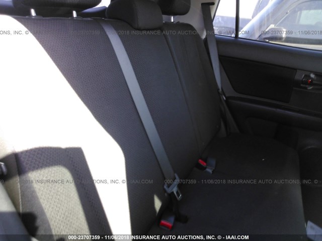 JTLKE50E791078936 - 2009 SCION XB XB BURGUNDY photo 8