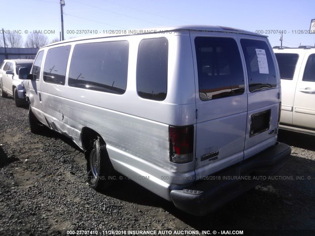 1FBSS31LX7DB35958 - 2007 FORD ECONOLINE E350 SUPER DUTY WAGON GRAY photo 3