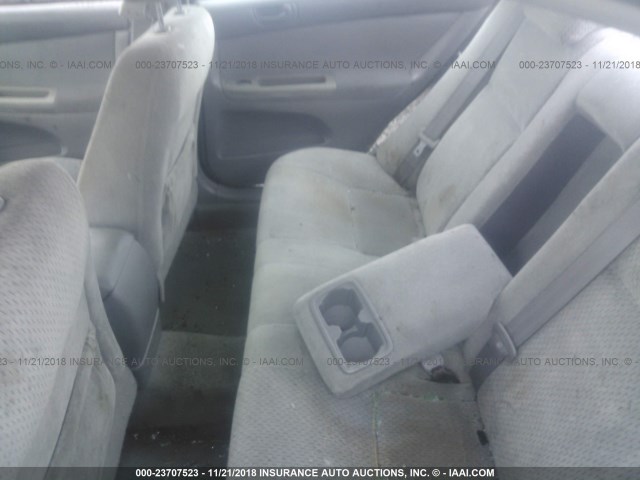 4T1BE32K84U818015 - 2004 TOYOTA CAMRY LE/XLE/SE GRAY photo 8