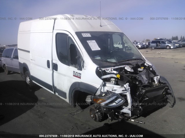 3C6TRVBG6JE101652 - 2018 RAM PROMASTER 1500 1500 HIGH WHITE photo 1