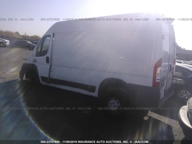 3C6TRVBG6JE101652 - 2018 RAM PROMASTER 1500 1500 HIGH WHITE photo 3