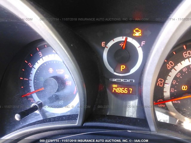 JTKJF5C79B3010951 - 2011 TOYOTA SCION TC 黑色 照片 7