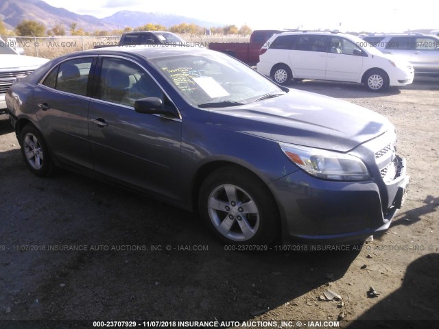 1G11B5SA0DF175331 - 2013 CHEVROLET MALIBU LS PURPLE photo 1