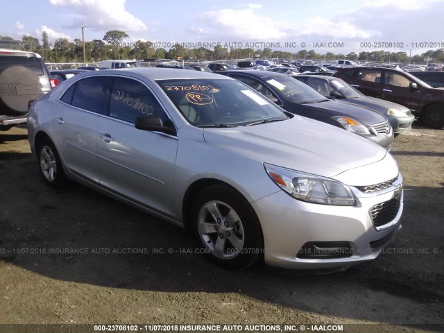 1G11B5SL9FF296105 - 2015 CHEVROLET MALIBU LS 银色 照片 1