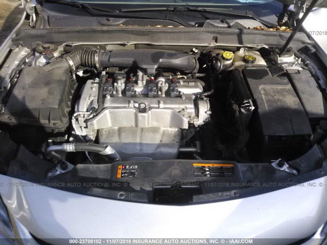 1G11B5SL9FF296105 - 2015 CHEVROLET MALIBU LS 银色 照片 10