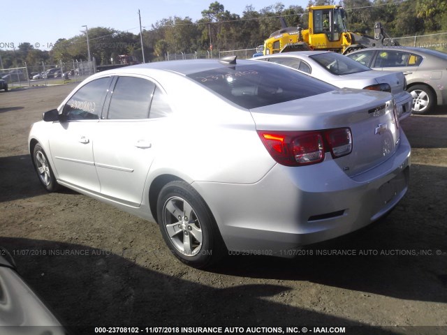 1G11B5SL9FF296105 - 2015 CHEVROLET MALIBU LS 银色 照片 3