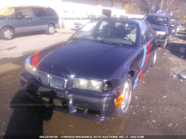 WBSCD0326WEE12932 - 1998 BMW M3 AUTOMATIC BLUE photo 6