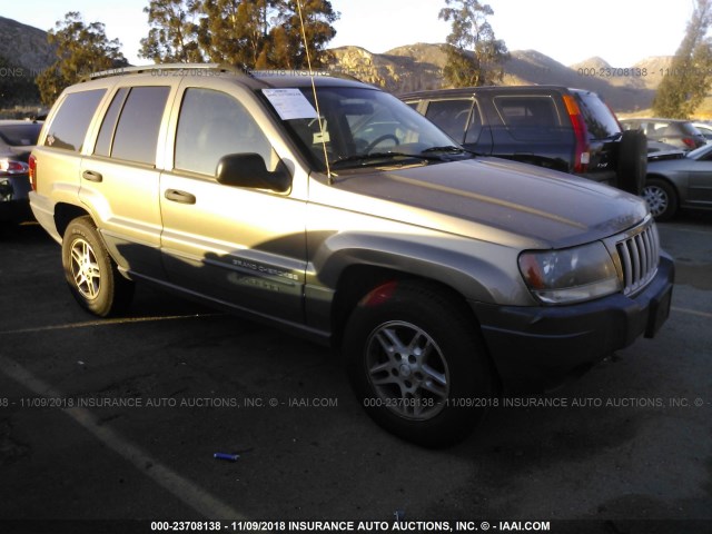 1J4GX48N24C404076 - 2004 JEEP GRAND CHEROKEE LAREDO/COLUMBIA/FREEDOM 深棕色 照片 1