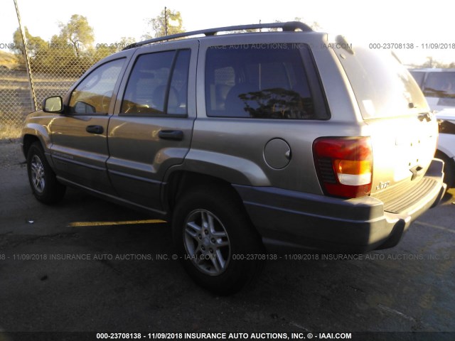 1J4GX48N24C404076 - 2004 JEEP GRAND CHEROKEE LAREDO/COLUMBIA/FREEDOM 深棕色 照片 3