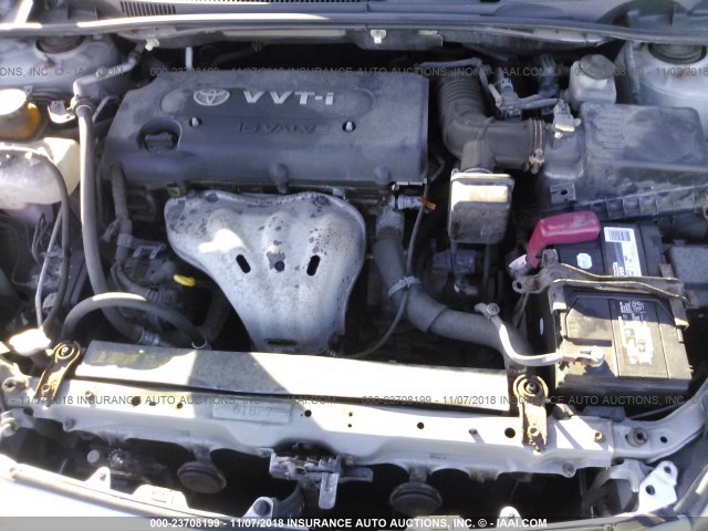 JTKDE167670187826 - 2007 TOYOTA SCION TC SILVER photo 10