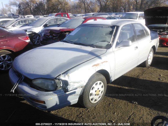 JT2BG12K5T0373492 - 1996 TOYOTA CAMRY DX/LE/XLE SILVER photo 2