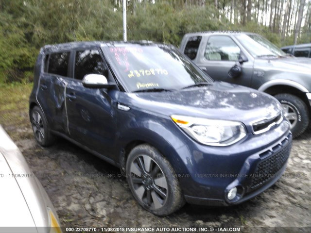 KNDJX3A56F7113530 - 2015 KIA SOUL ! BLUE photo 1