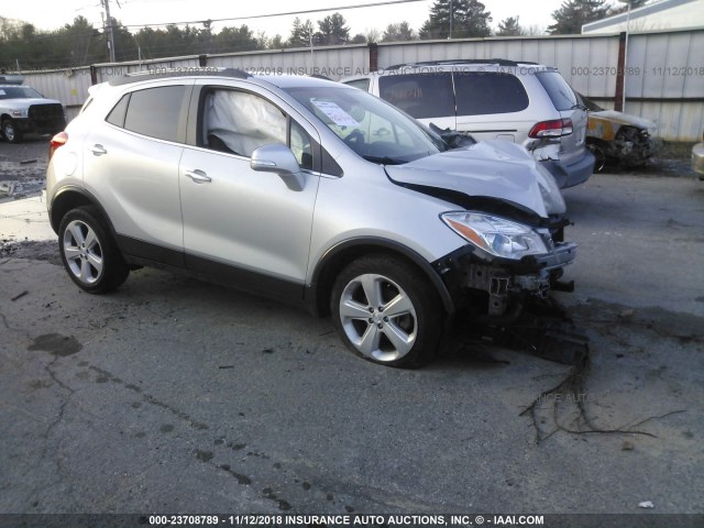 KL4CJESB1GB737528 - 2016 BUICK ENCORE GRAY photo 1