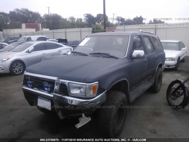 JT3VN39W8P0119686 - 1993 TOYOTA 4RUNNER VN39 SR5 BLACK photo 2