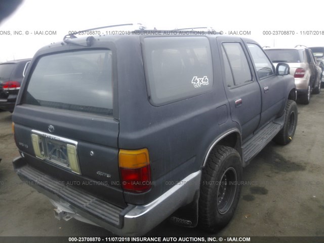 JT3VN39W8P0119686 - 1993 TOYOTA 4RUNNER VN39 SR5 BLACK photo 4