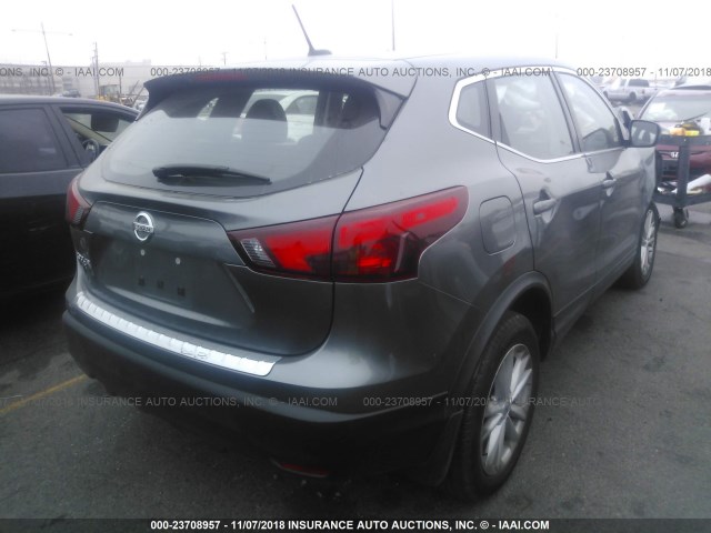 JN1BJ1CP0HW011547 - 2017 NISSAN ROGUE SPORT S/SV/SL GRAY photo 4