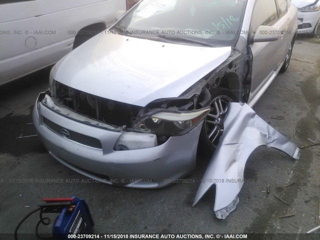JTKDE177170188753 - 2007 TOYOTA SCION TC Gümüş foto 6
