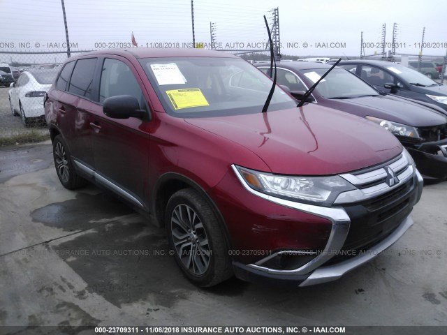 JA4AD2A37HZ017361 - 2017 MITSUBISHI OUTLANDER ES 红色 照片 1