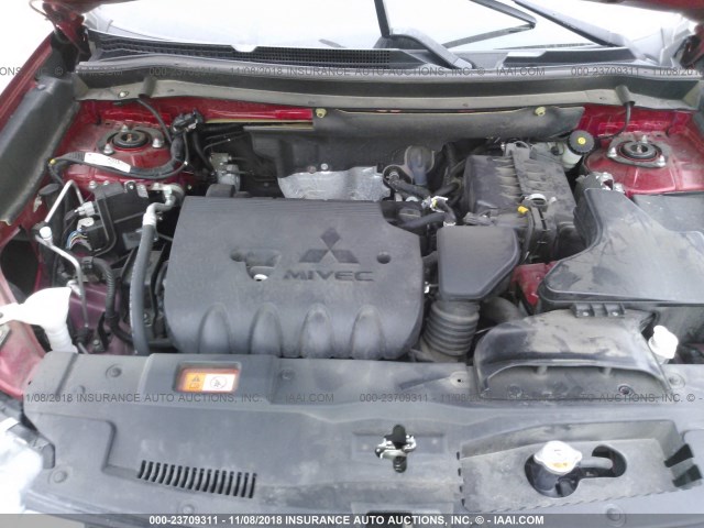 JA4AD2A37HZ017361 - 2017 MITSUBISHI OUTLANDER ES 红色 照片 10