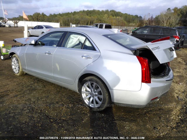 1G6AA5RX0H0200583 - 2017 CADILLAC ATS SILVER photo 3