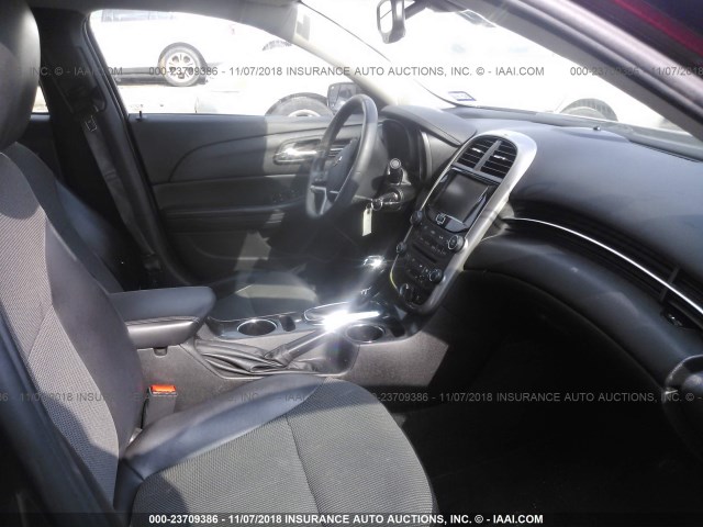 1G11C5SL5FF279962 - 2015 CHEVROLET MALIBU 1LT 勃艮第红 照片 5
