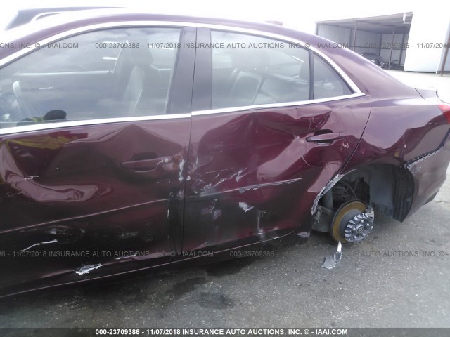 1G11C5SL5FF279962 - 2015 CHEVROLET MALIBU 1LT 勃艮第红 照片 6