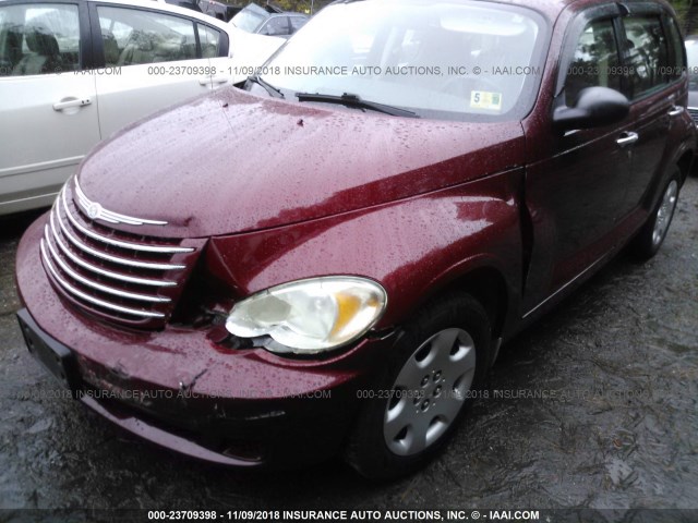 3A4FY48B47T518703 - 2007 CHRYSLER PT CRUISER RED photo 6