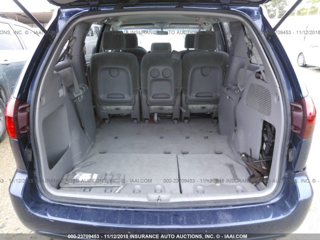 5TDZA23C14S105591 - 2004 TOYOTA SIENNA CE/LE Dark Blue photo 8